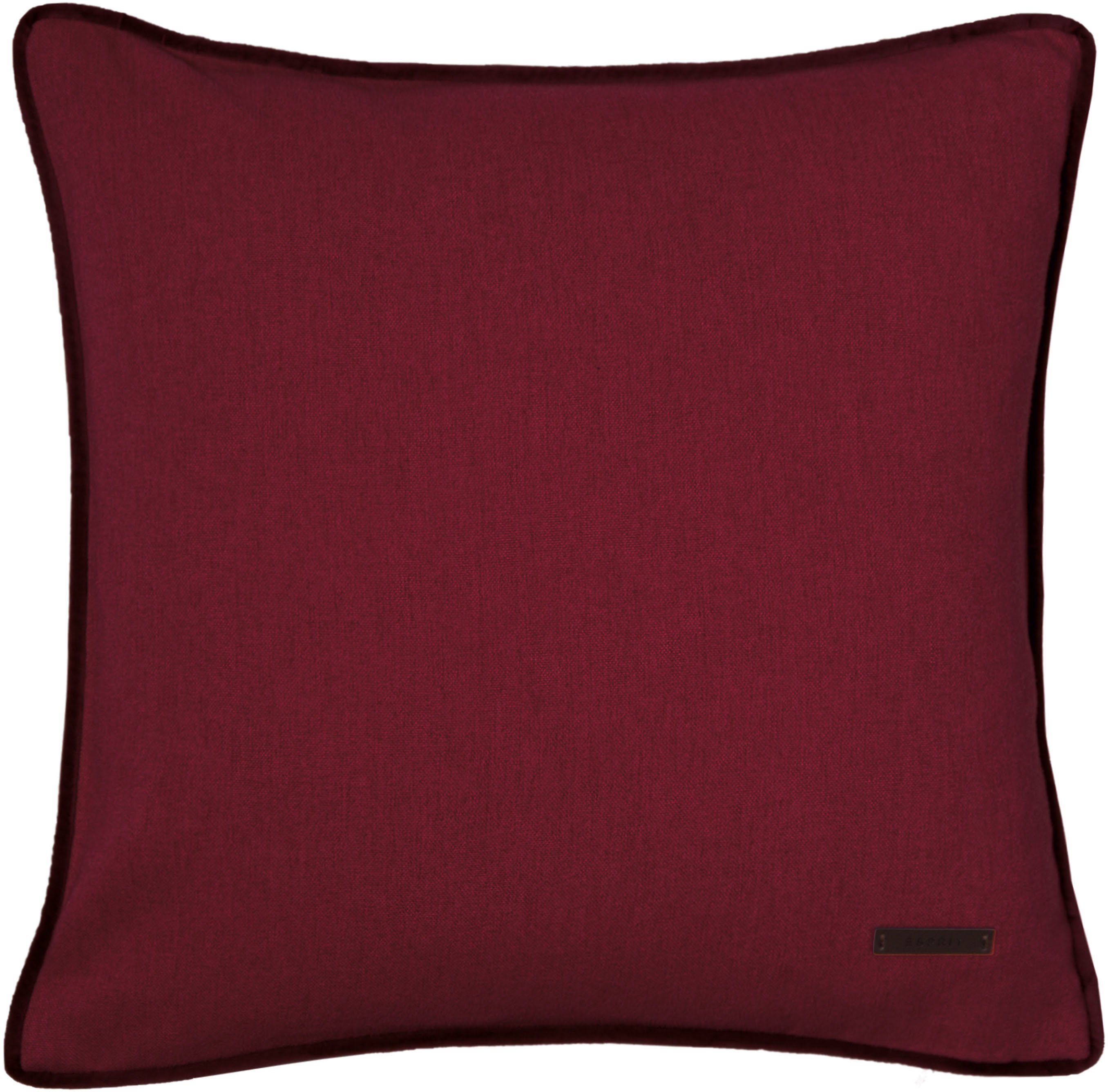 Esprit Dekokissen Harp DARK RED