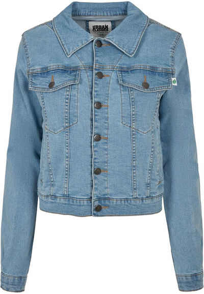 URBAN CLASSICS Jeansjacke Damen Ladies Organic Denim Jacket (1-St)