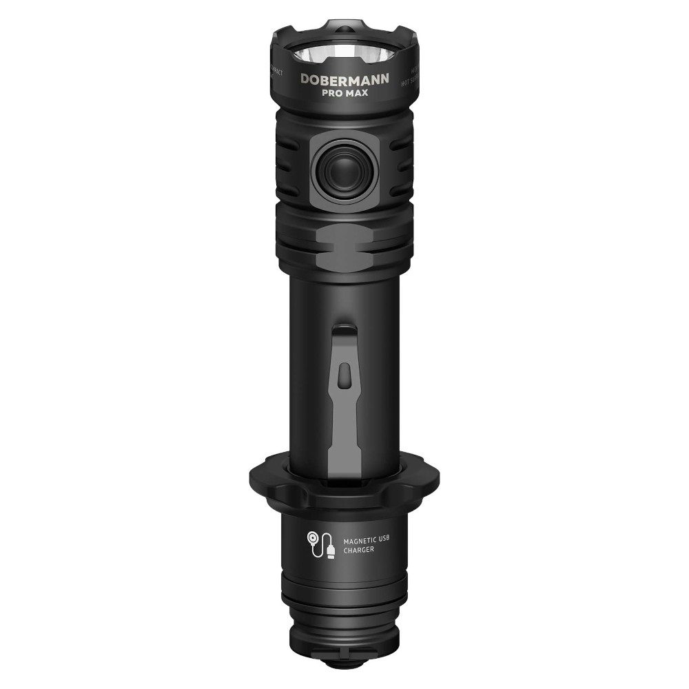 Armytek LED Taschenlampe Armytek Dobermann Pro Max kalt-weiß, 3000 Lumen, 460 Meter Leuchweite