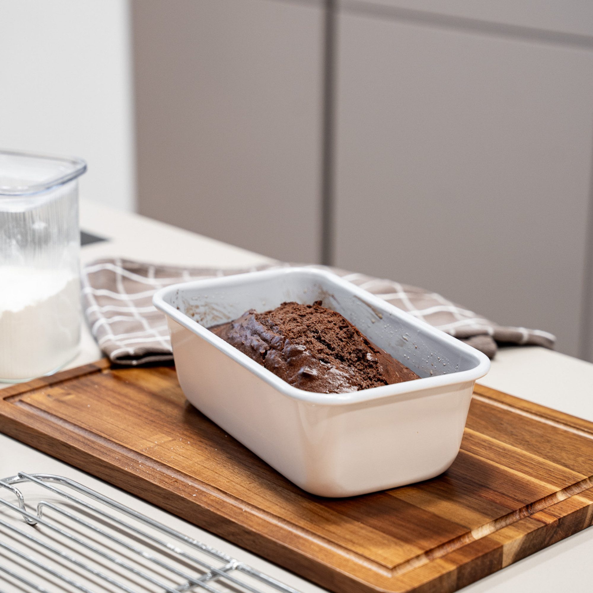 Zoha Backform mit Aluminiumkern und innovativer keramischen Antihaftbeschichtung, (3-tlg), Bis zu 290 °C hitzebeständiger Alu-Stahlkern, mühelose Reinigung