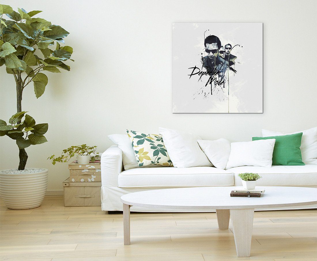 Sinus Art Leinwandbild Depeche Mode III 60x60cm SA günstig online kaufen