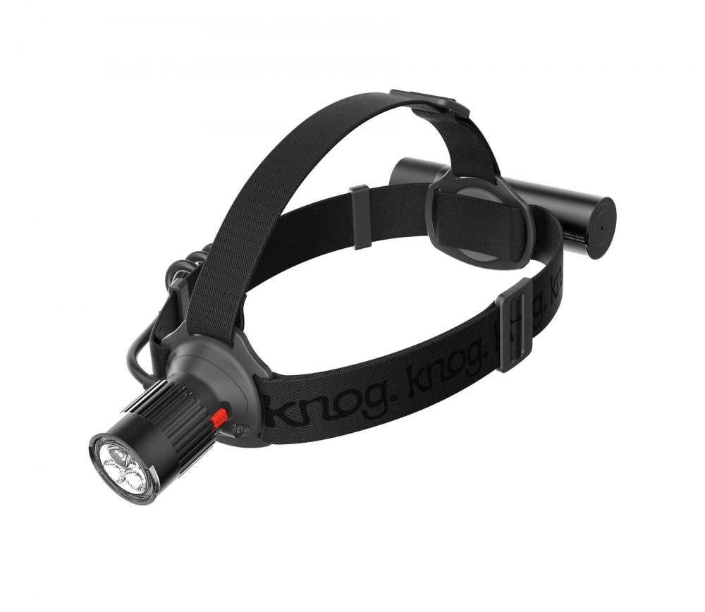 Knog Fleecemütze Knog Kopflampe Stirnband PWR schwarz