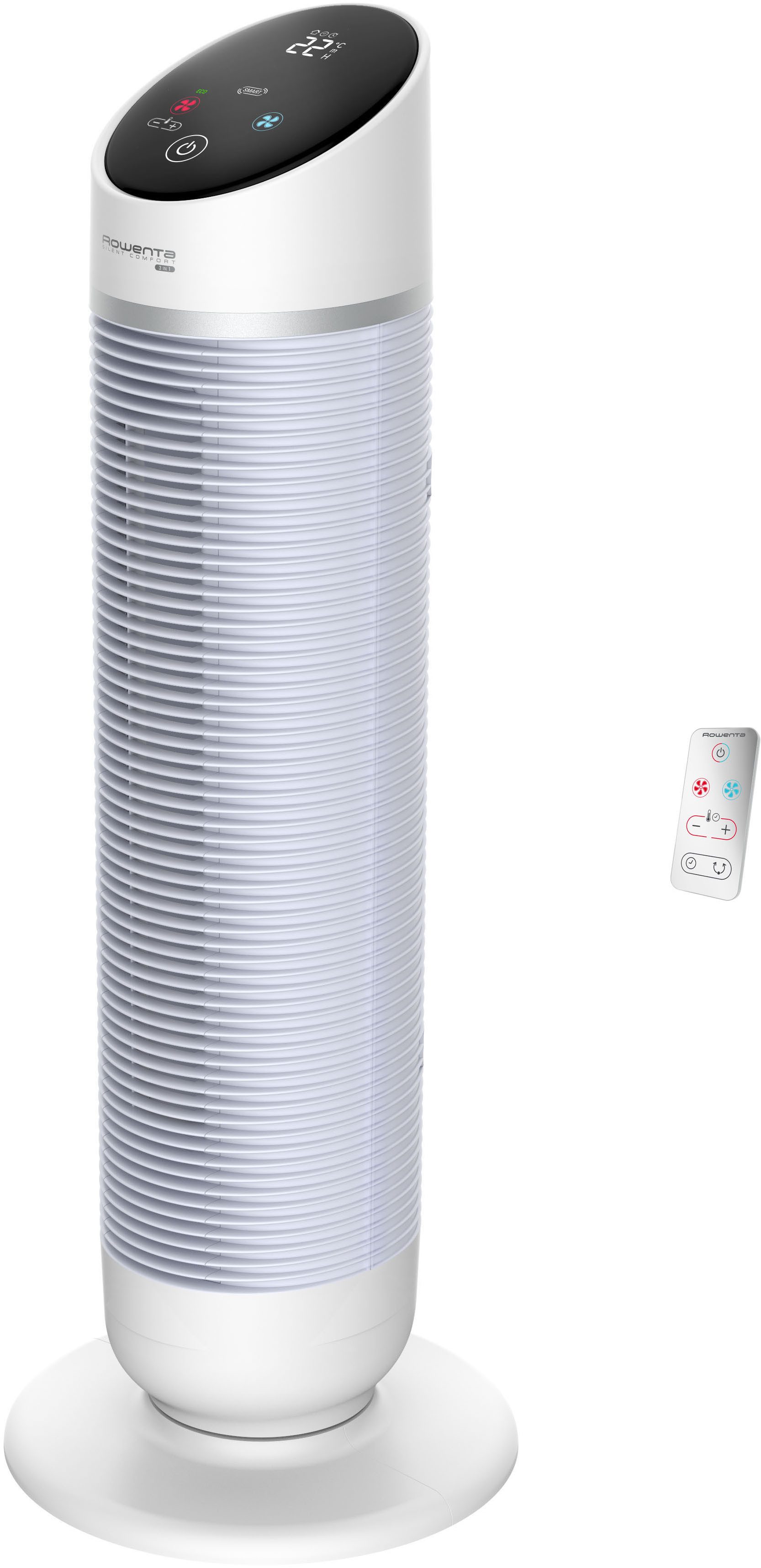 Rowenta Turmventilator 3-in-1 Turmventilator Silent Comfort, günstig online kaufen