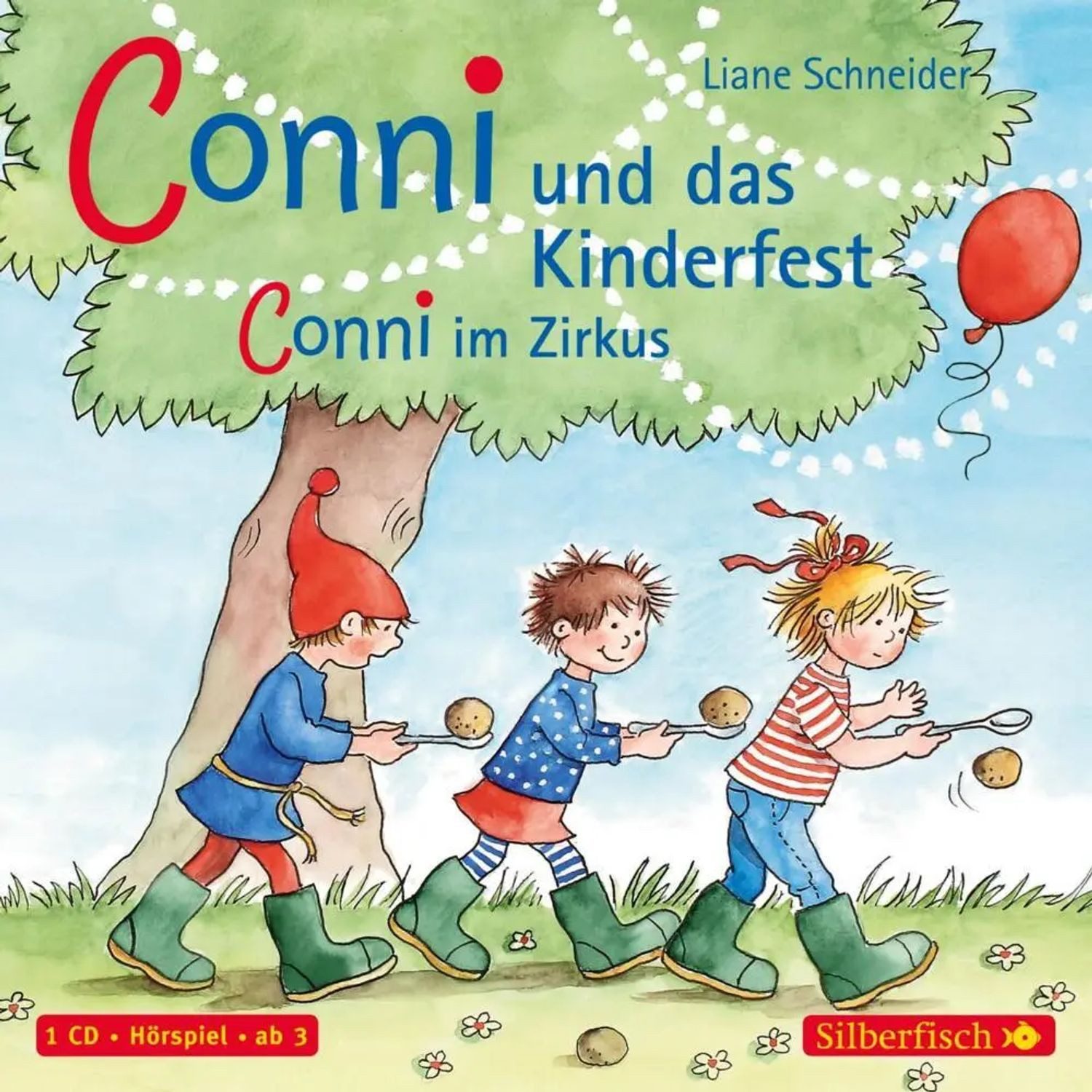 Silberfisch Verlag Hörspiel Conni und das Kinderfest / Conni im Zirkus,1 Audio-CD