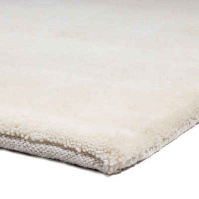 Wollteppich »Berber Teppich - Fluffy - rechteckig«, morgenland, rechteckig, Höhe 25 mm, handgeknüpft