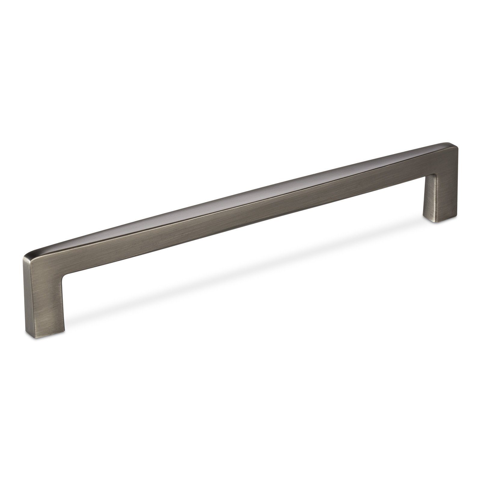 Möbelgriff Bügelgriff ALERIO Edelstahloptik dunkel BA 160 - 320 mm