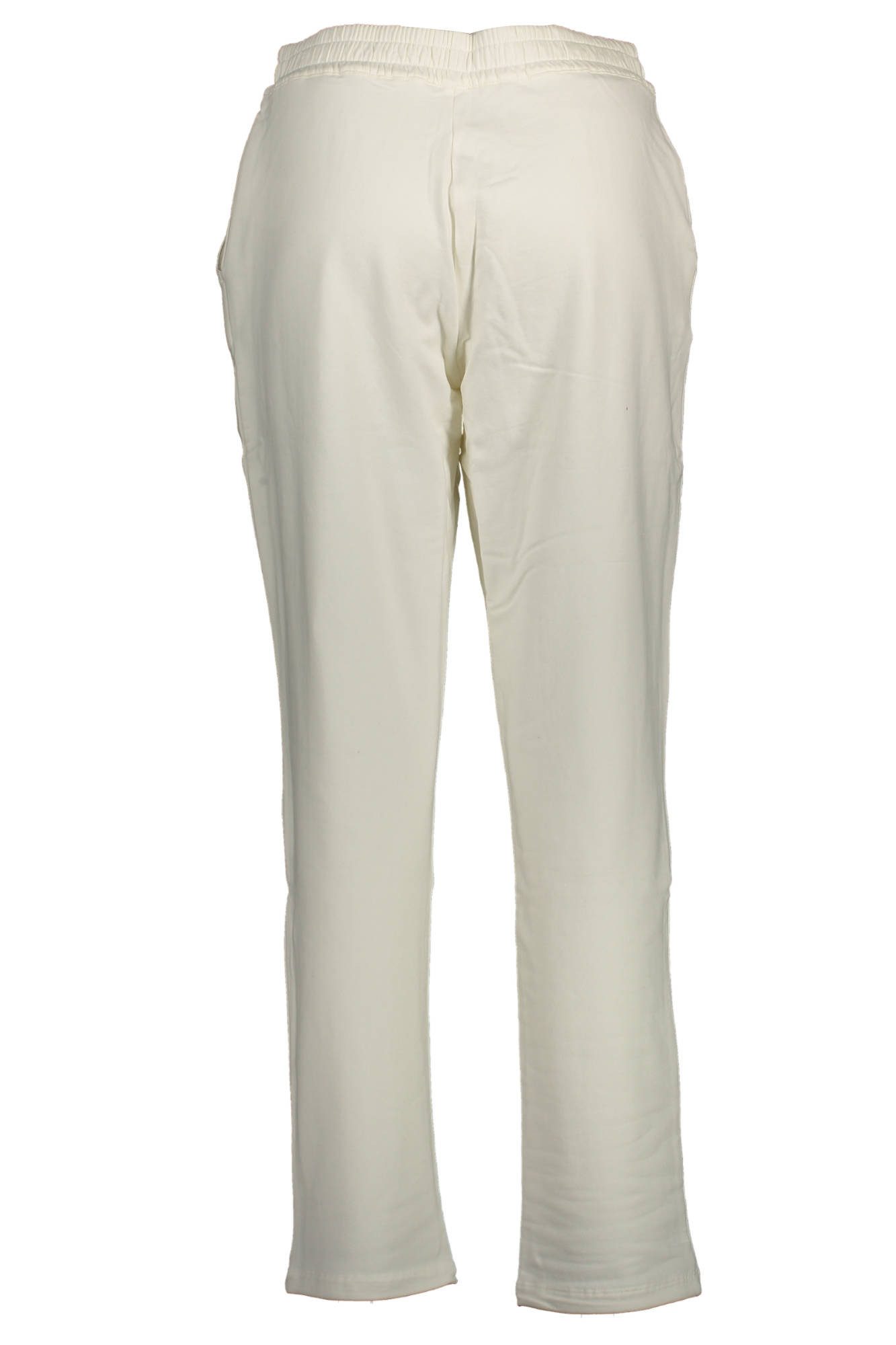 U.S. Polo 5-Pocket-Hose Weiße Damen-Sporthose mit elastischem Bund & Kontrastdetails