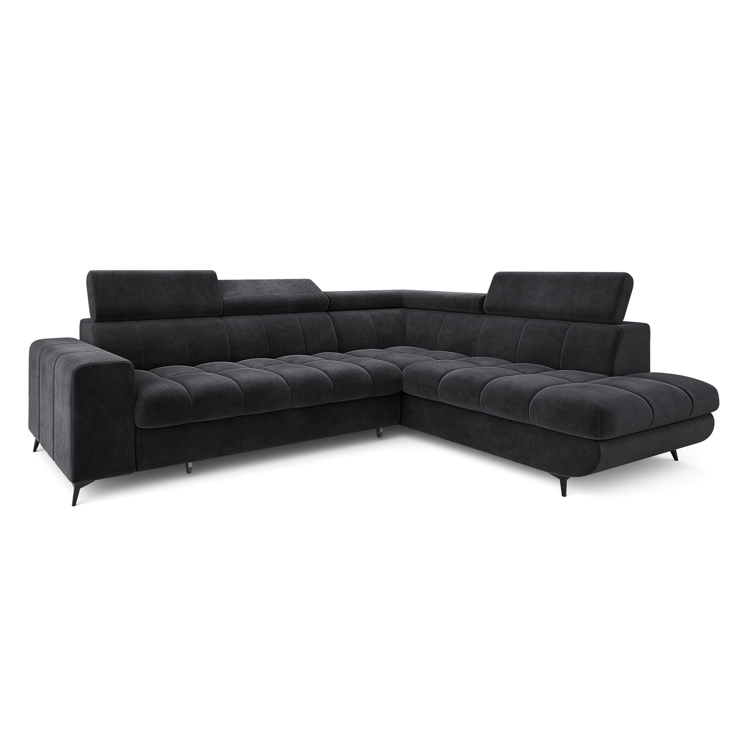 Masseno Ecksofa MORIVA mit Schlaffunktion L-Form, Sofa mit Bettkasten