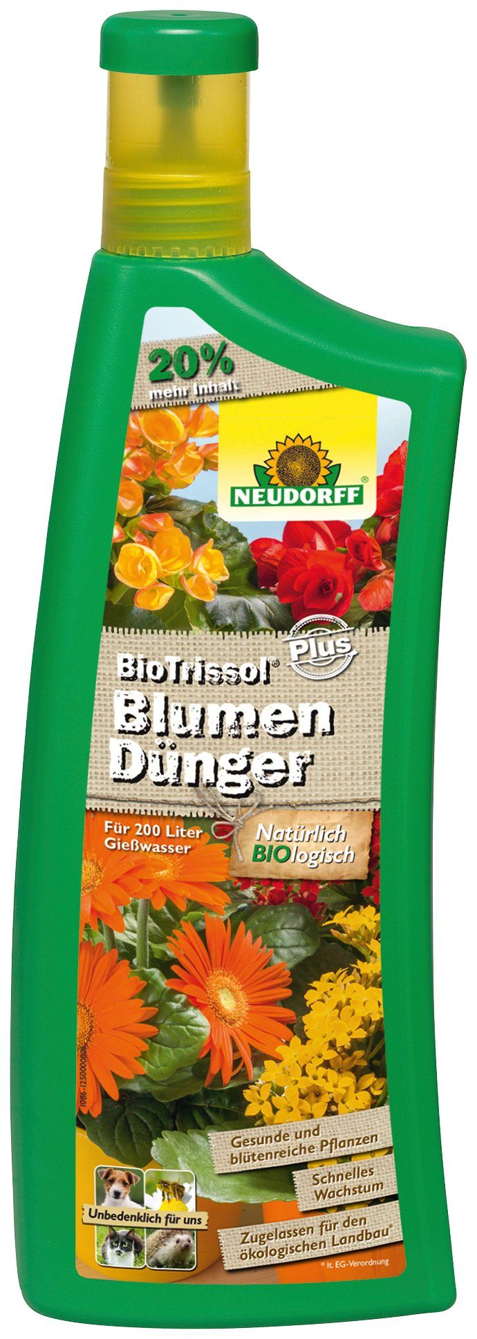 Neudorff Pflanzendünger »BioTrissol BlumenDünger 1,2 l«, Flüssigdünger