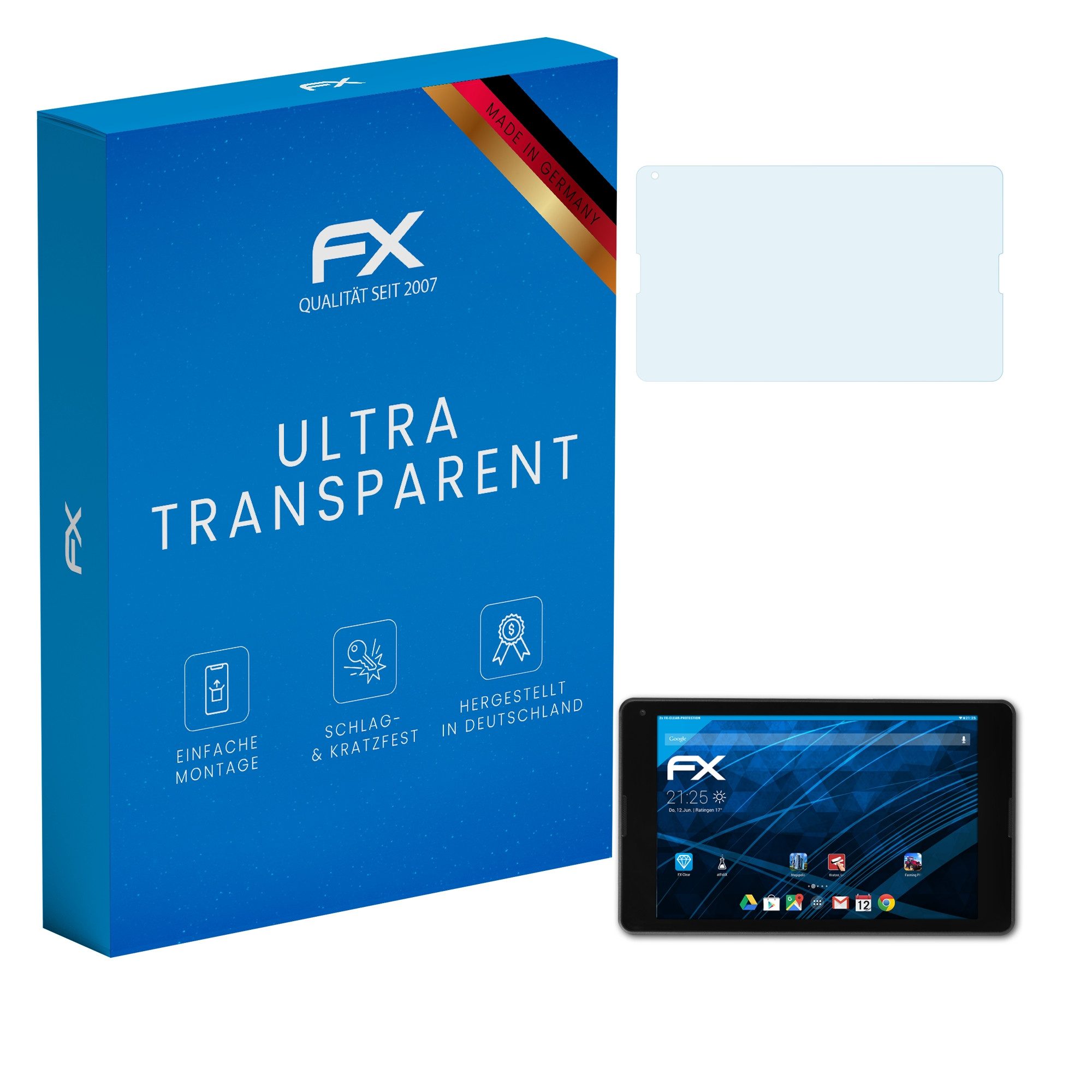 Schutzfolie Displayschutz für Medion LIFETAB P8514 MD60176