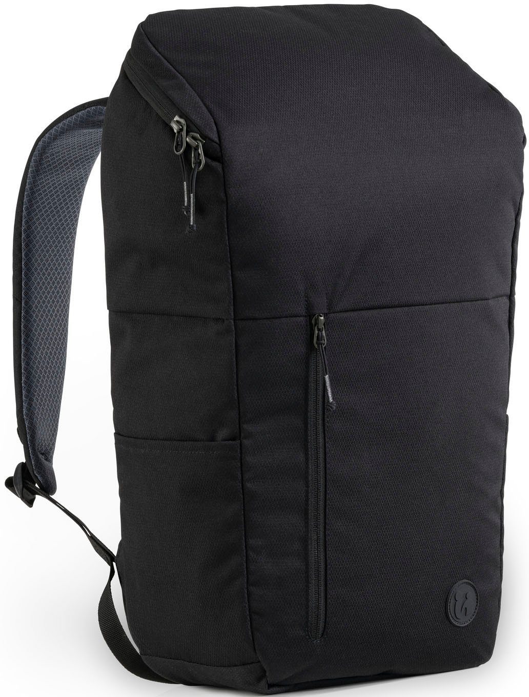 Hauck Wickelrucksack Pack N Walk, Black, aus recyceltem Material