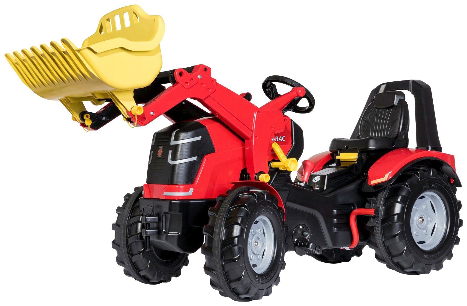 Spielzeug Go-Karts & Tretfahrzeuge Rolly Toys Tretfahrzeug X-Trac Premium, Kindertraktor mit Lader und Bremse
