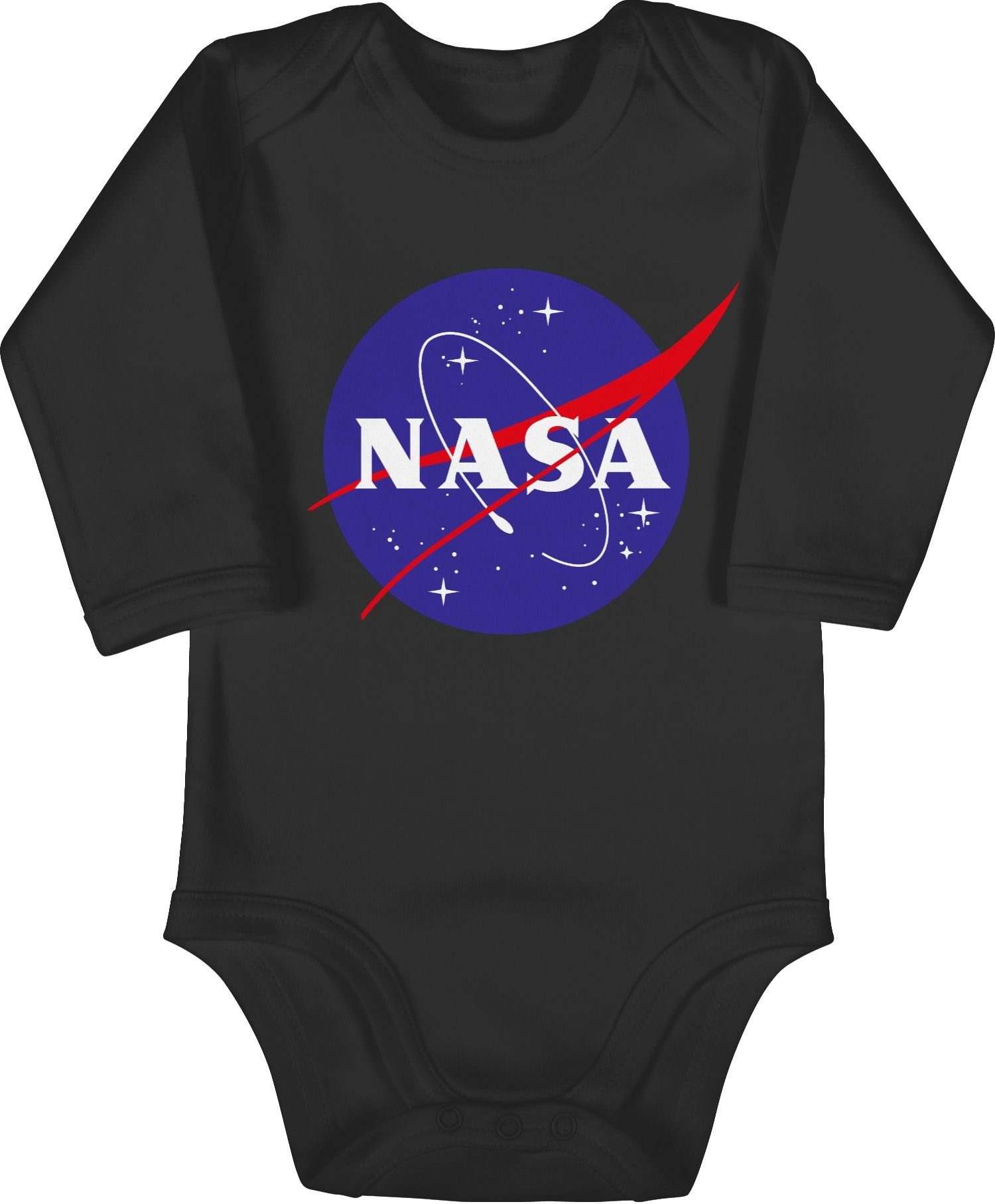 Shirtracer 1 Meatball Trends Logo Nasa Aktuelle Shirtbody Baby Schwarz