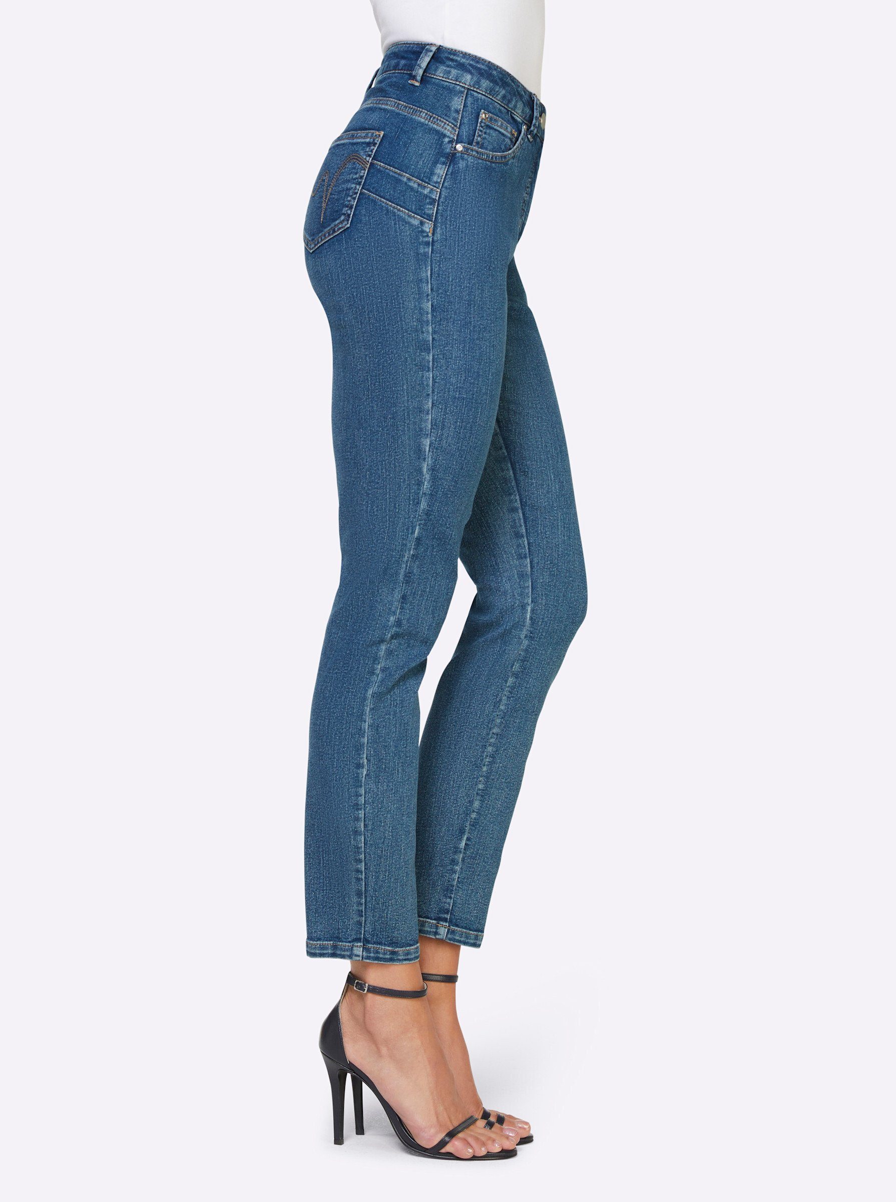 heine Jeansshorts 7/8-Jeans erhöht