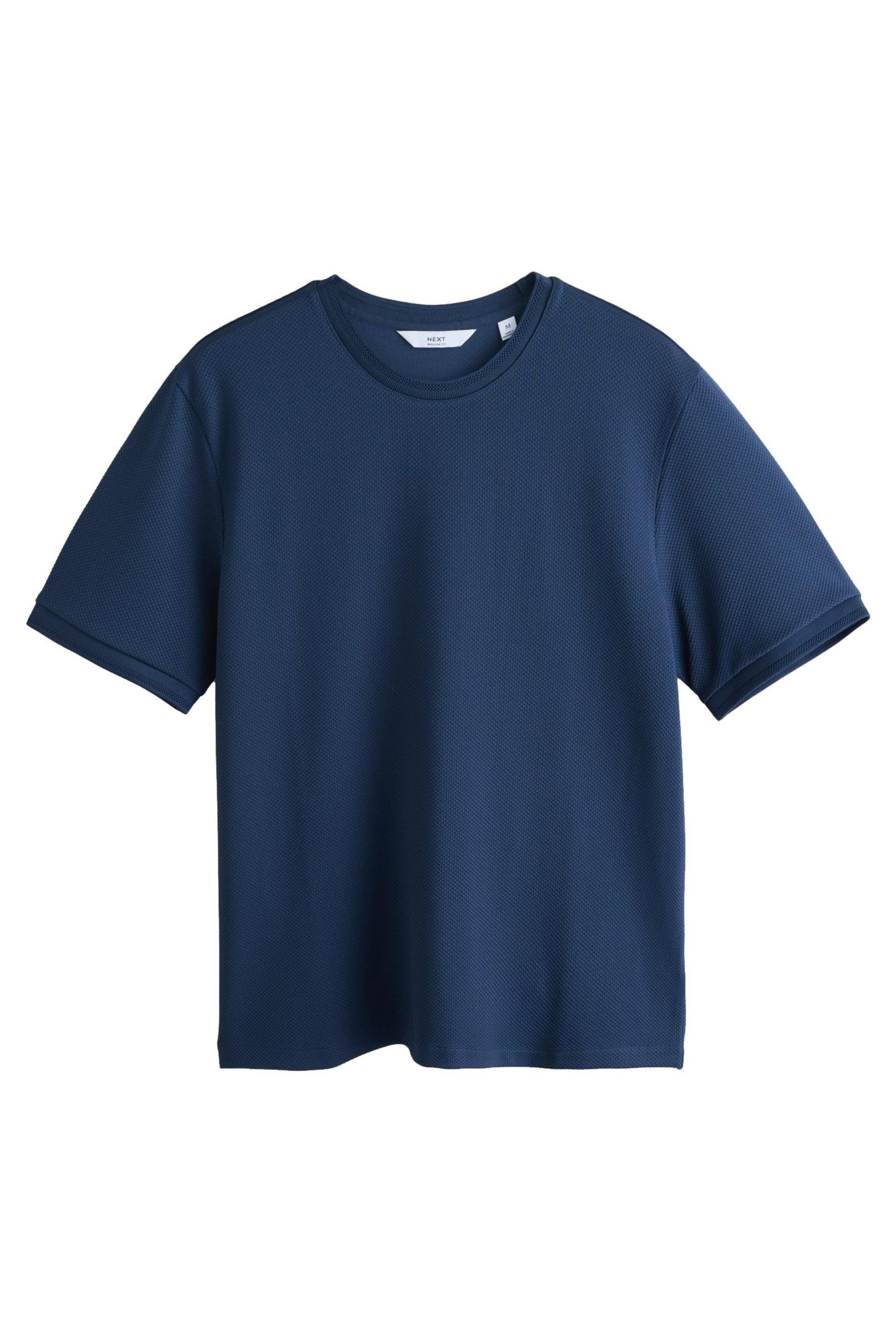 T-Shirt Strukturiertes T-Shirt