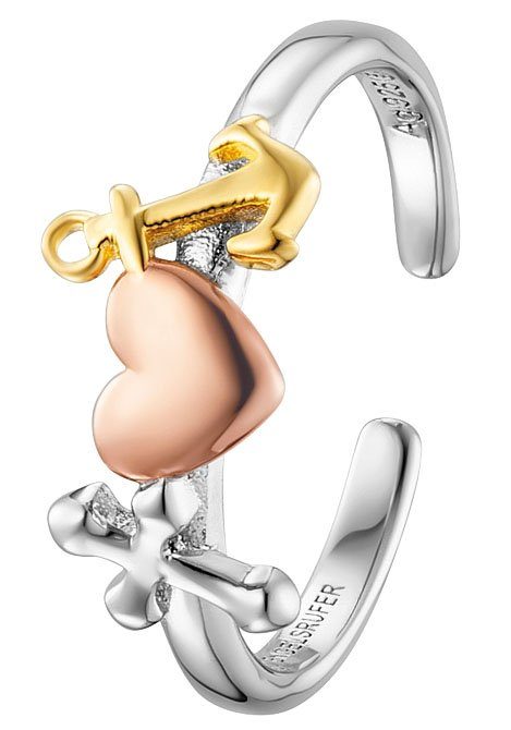 Engelsrufer Silberring Glaube Liebe & Hoffnung Tricolor günstig online kaufen