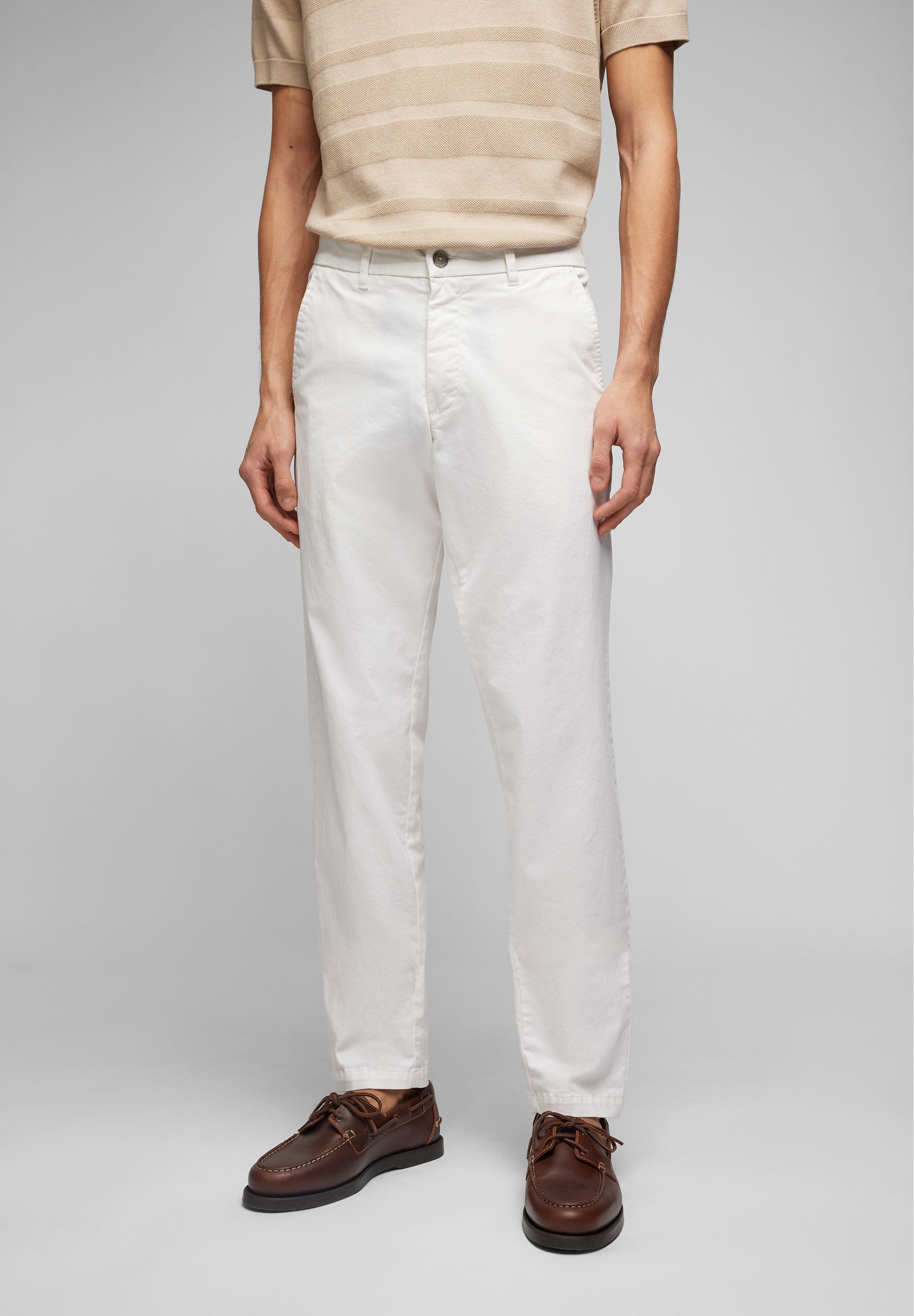 HECHTER PARIS Chinohose (1-tlg) aus Baumwolle günstig online kaufen