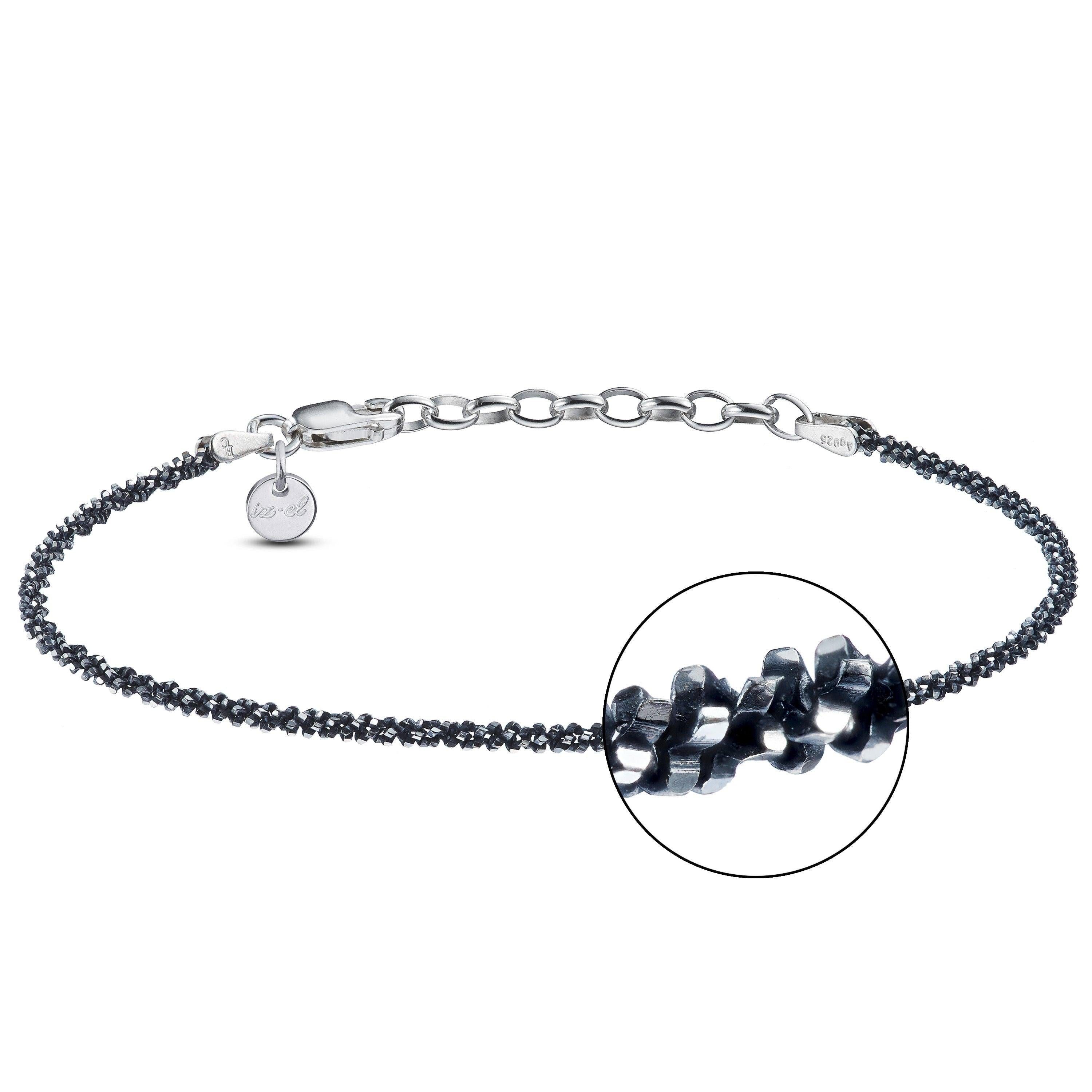 iz-el Armband Armband strukturierte Armkette ◦ günstig online kaufen