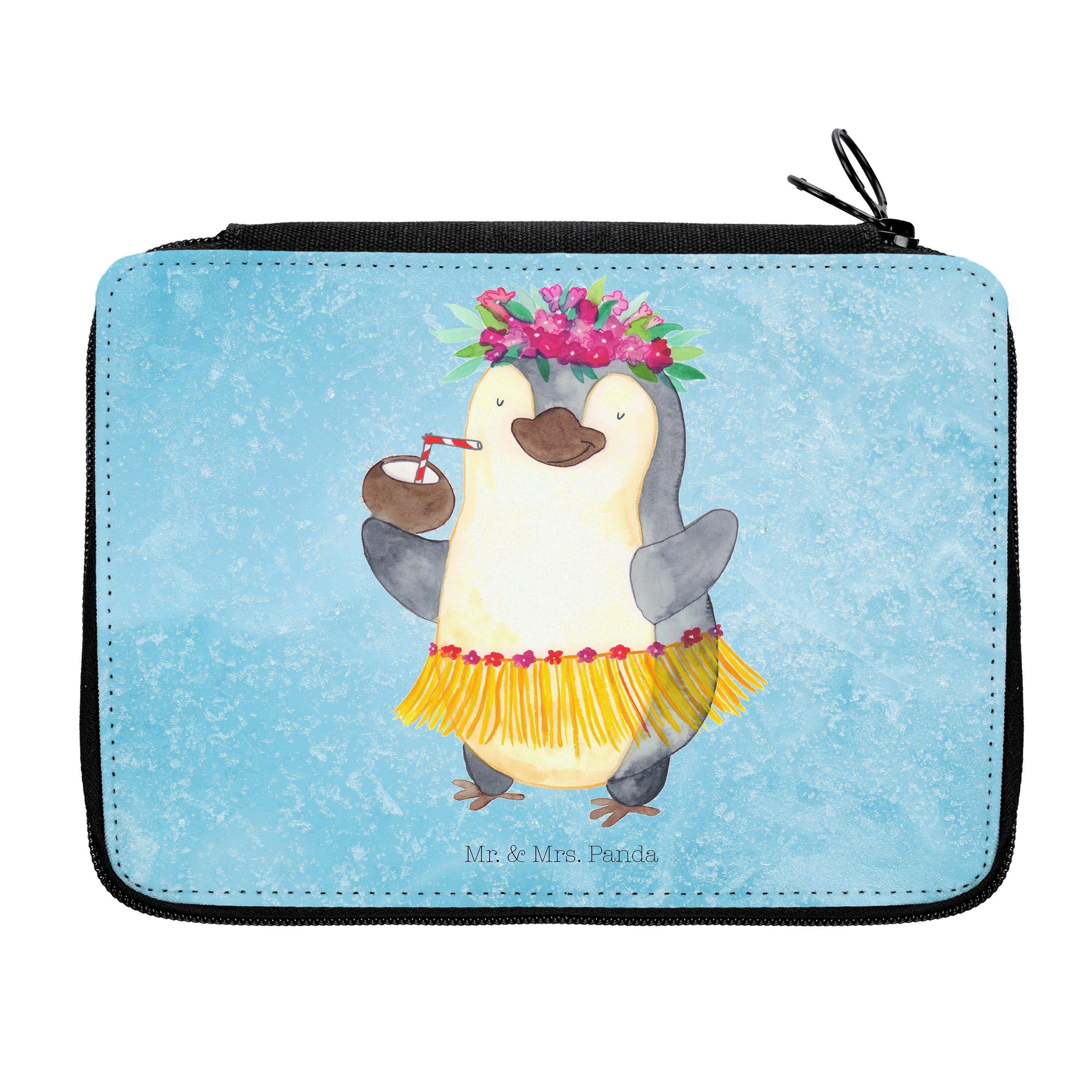Fed, Kokosnuss Hawaii, Urlaub, (1-tlg) - - Panda Geschenk, Pinguin Eisblau Federmäppchen Mrs. Mr. & Pinguine,
