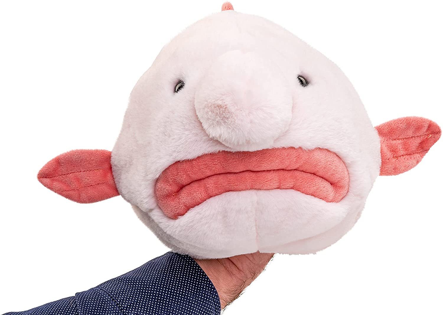 Uni-Toys Kuscheltier Blobfisch Flip-Plüschtier - 29 cm (Länge) - Wende-Plüs günstig online kaufen
