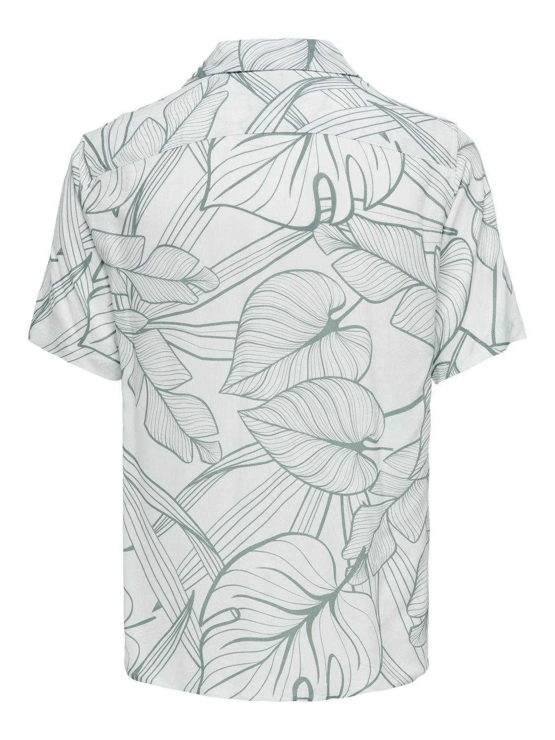 ONLY & SONS Kurzarmhemd mit Resort günstig online kaufen