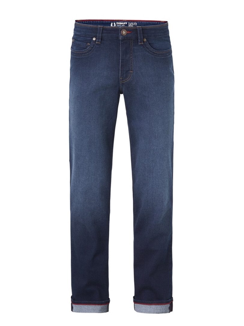 5-Pocket-Jeans PADDOCKS RANGER PIPE blue rinse use 80207 6333.5312 - SOFT DENIM