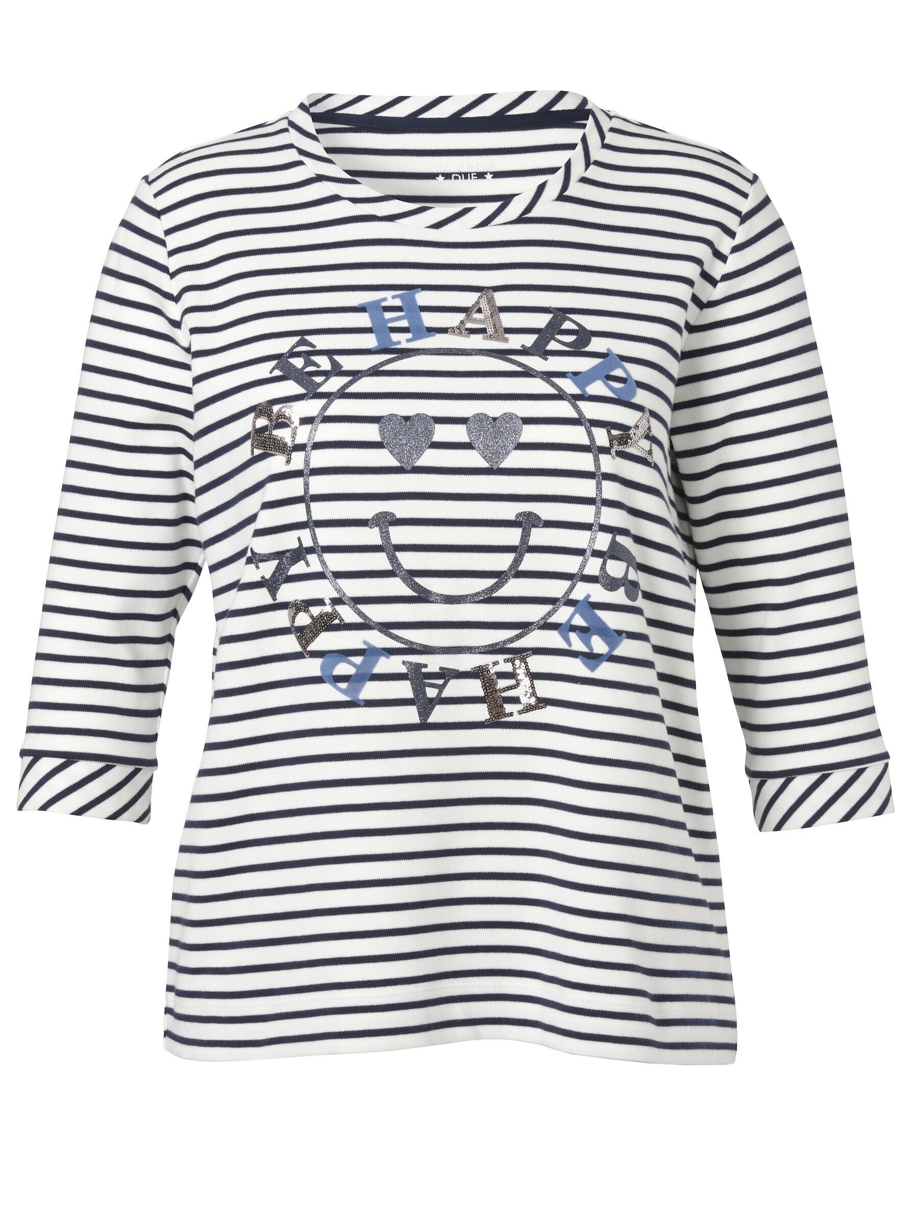 VIA APPIA DUE Sweatshirt mit Glitzerdetails