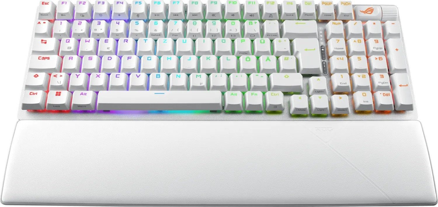 Asus ROG Strix Scope II 96 Wireless WHT DE Gaming-Tastatur