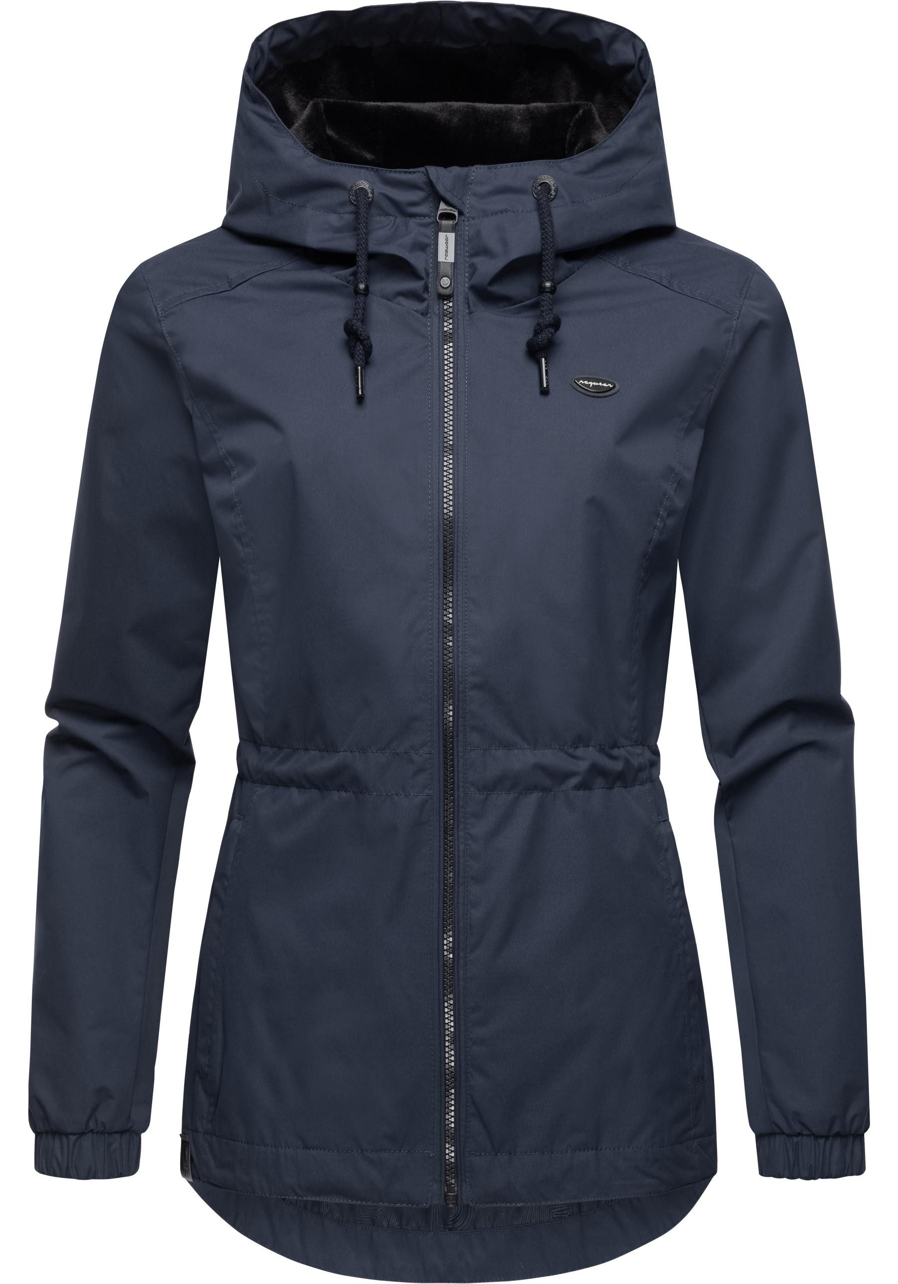 Ragwear Outdoorjacke Danka Wasserdichte Übergangsjacke mit großer Kapuze – Bild 4 von 5