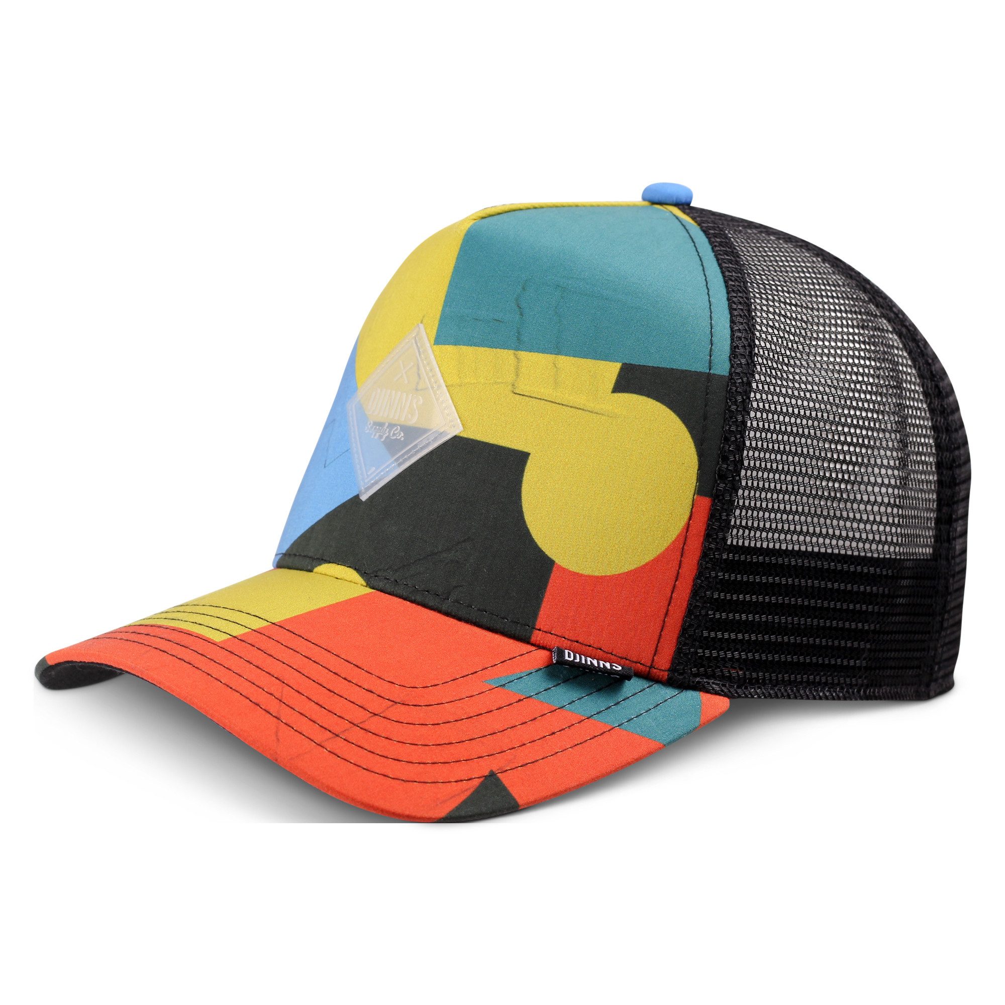 Djinns Trucker Cap Djinns HFT Trucker Cap Geometric (Basecap, Meshcap, Trucker Kappe)