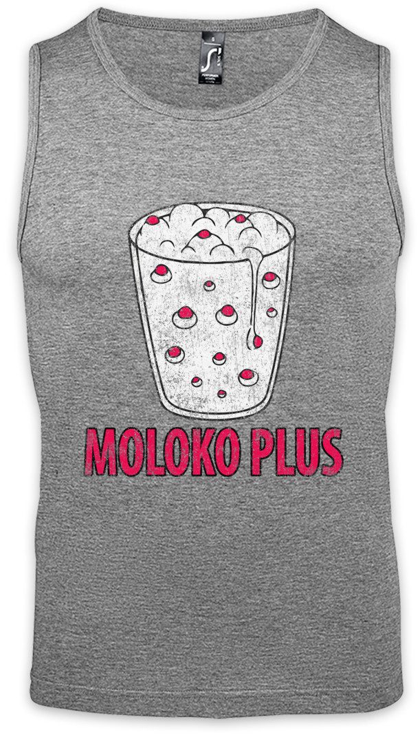 Urban Backwoods Tanktop Moloko Plus Ärmelloses T-Shirt Clockwork Uhrwerk Milch Alex Alexander Orange DeLarge Milk Korova