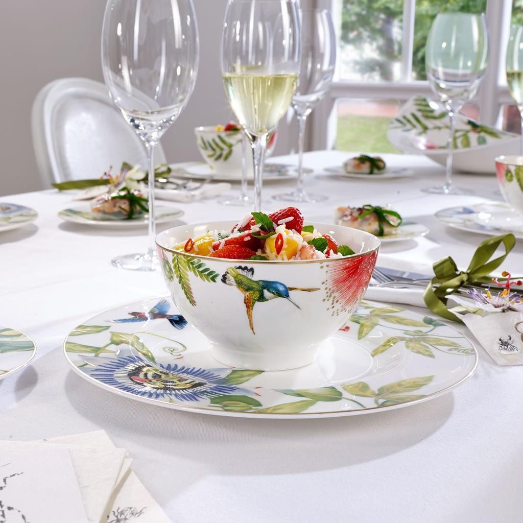 Villeroy & Boch Schale Amazonia Müslischalen ø 14,9 cm 4er Set, Porzellan, (4x Schale, 4-tlg)