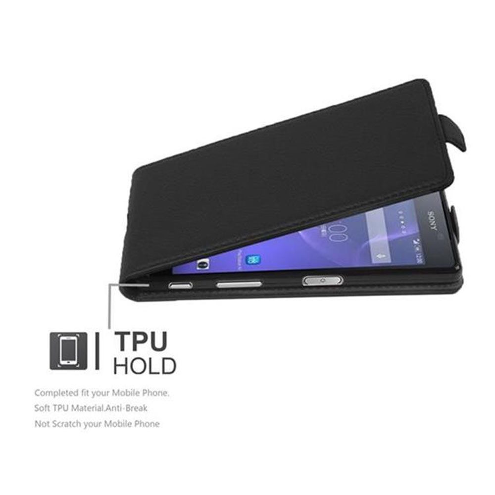 Cadorabo Handyhülle für Sony Xperia X Hülle Sony Xperia X, Handy Schutzhülle, Klappbare Hülle, Kunstleder mit Magnetverschluss