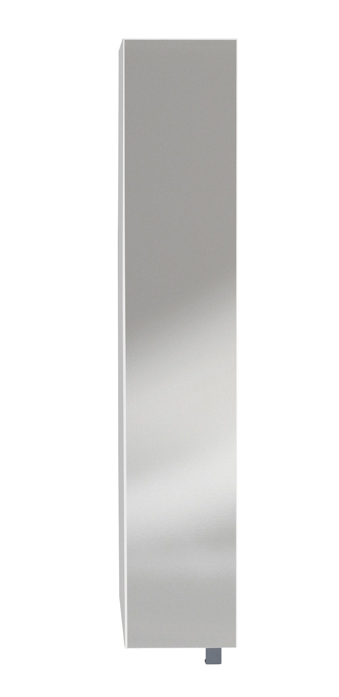 Mäusbacher Schuhschrank drehbar, 5 Fächer, in weiss / Spiegel - 34x190x27 (BxHxT)