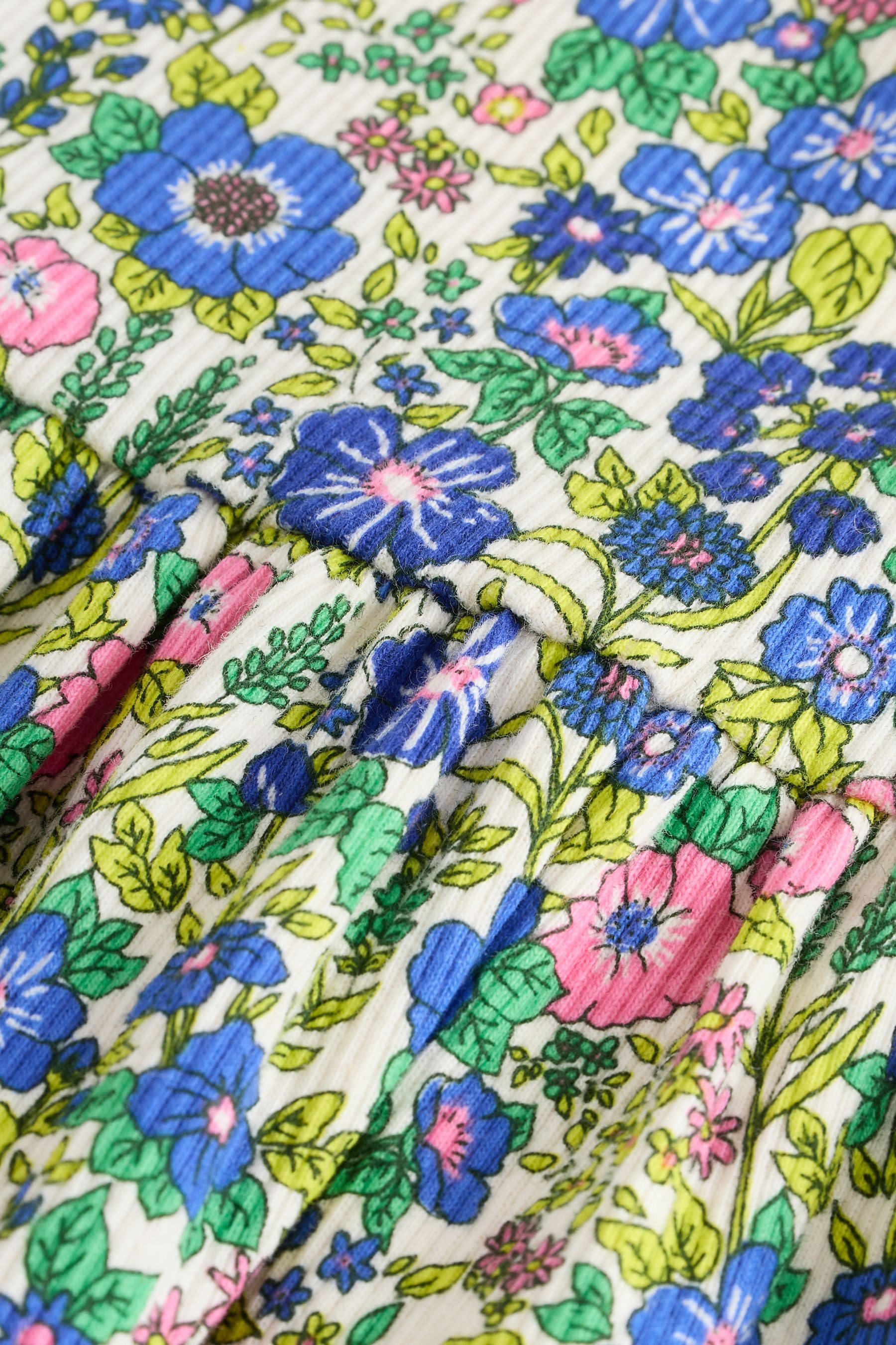 Next Jerseykleid Geripptes Kurzarmkleid (1-tlg)