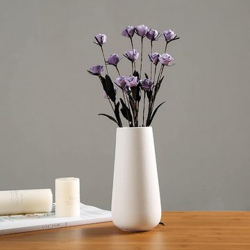 HIBNOPN Dekovase Keramik Vase für Pampasgras,Ideal zur Lagerung von Trockenblumen Deko