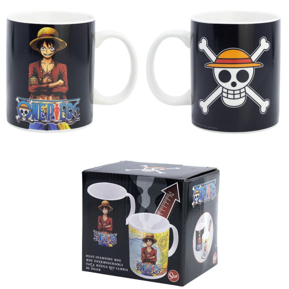 Tasse Anime One Piece Ruffy magische Teetasse Tasse Kaffeetasse 325 ml