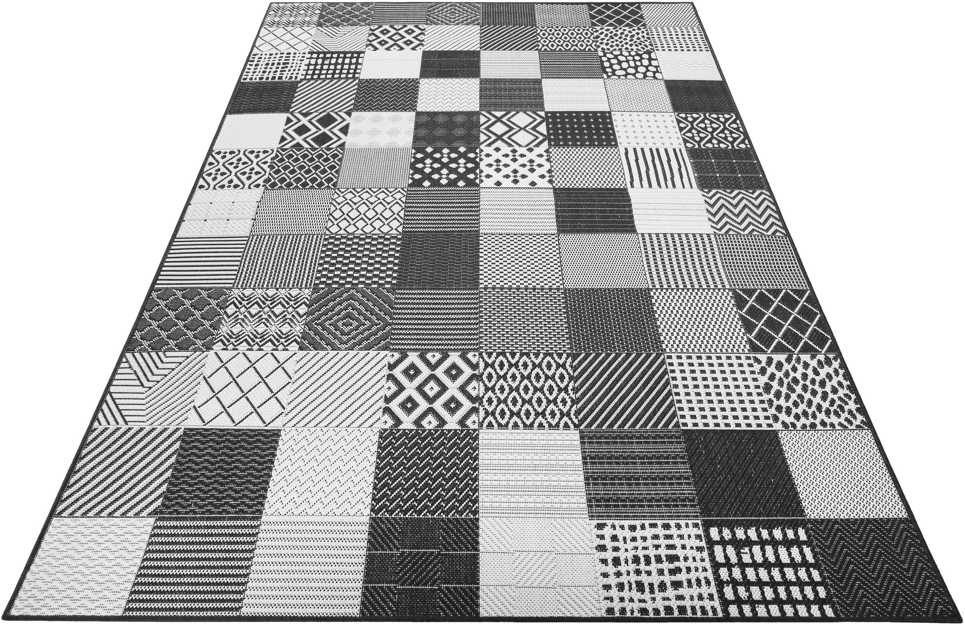 Esprit Outdoorteppich Chester, ESP-22558, rechteckig, Höhe: 4 mm, In- und Outdoor geeignet, Aussenbereich, Terrasse, Balkon, Küche