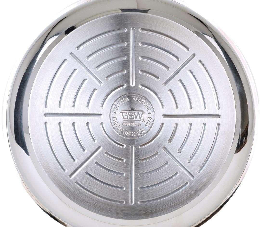 GSW Bratpfanne Century, Edelstahl 18/8 (1-tlg), Induktion