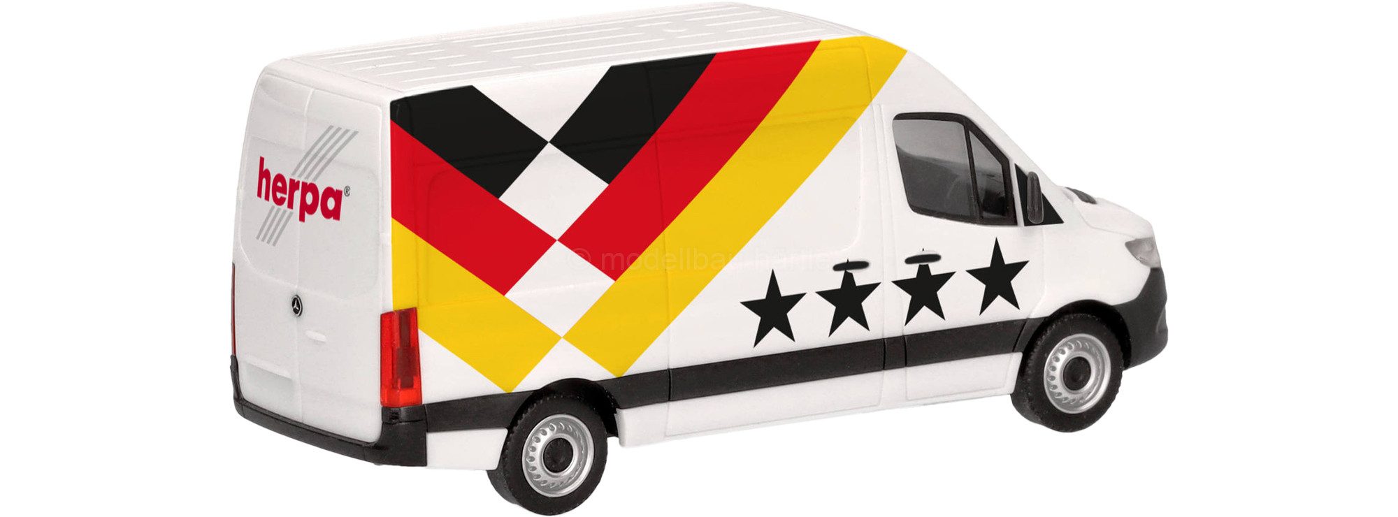 Herpa Modellauto Herpa 963008 1:87 Mercedes-Benz Sprinter 18 Kasten Hochdach "Heim" lim
