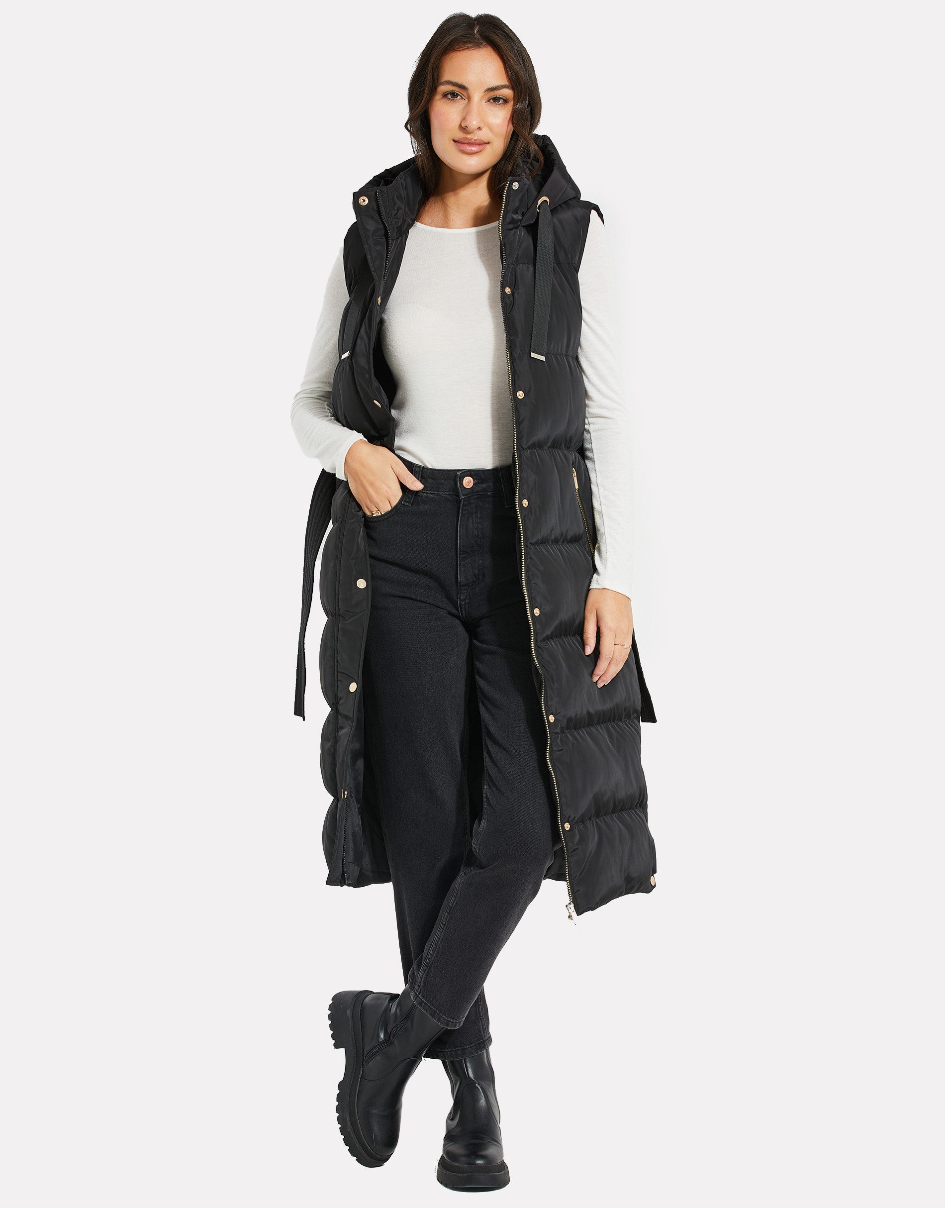 Threadbare Softshellweste THB Robbie Premium Hoodie Gilet (1-tlg) im langen günstig online kaufen