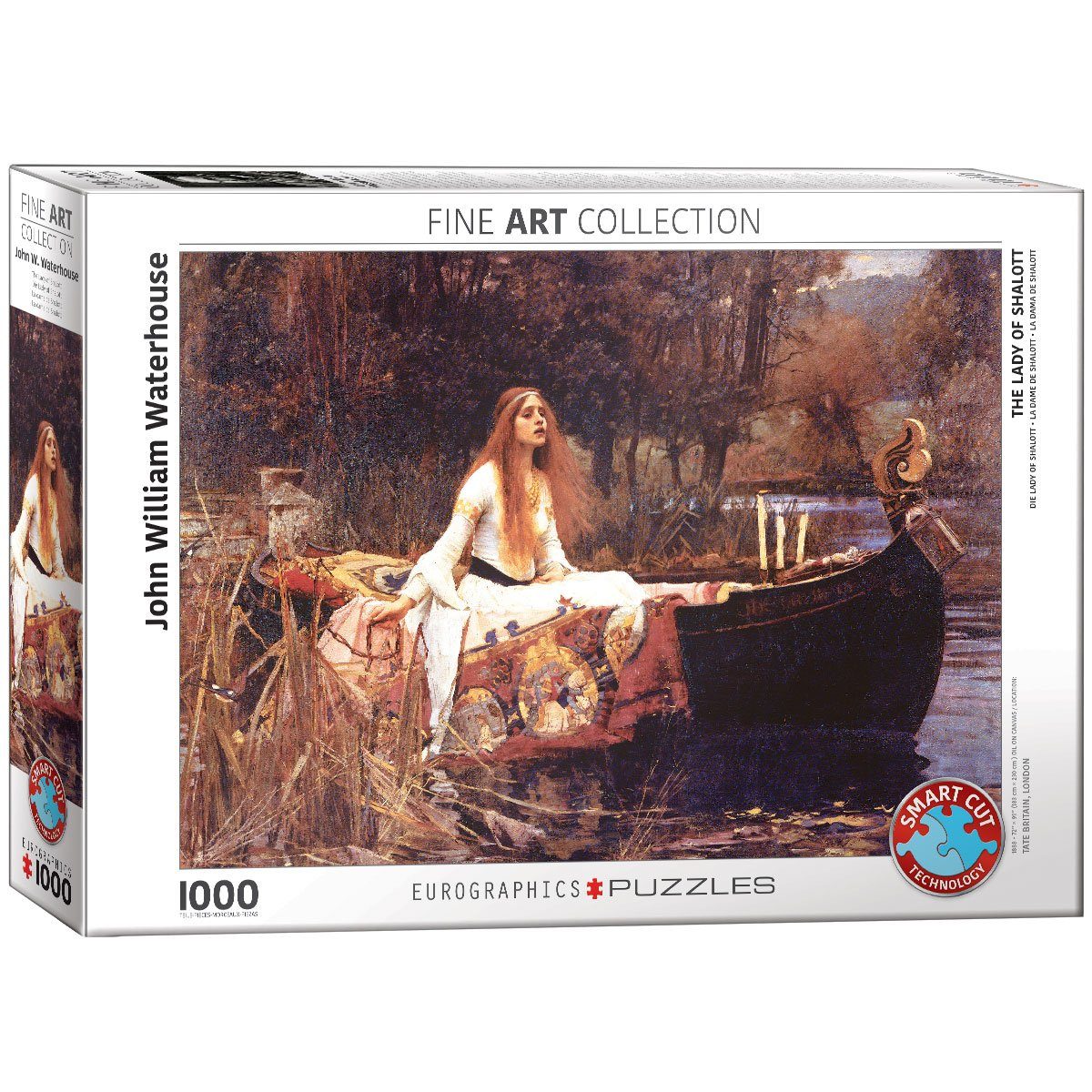 of Die 1000 6000-1133 EuroGraphics Shalott, Puzzleteile EUROGRAPHICS Puzzle Lady