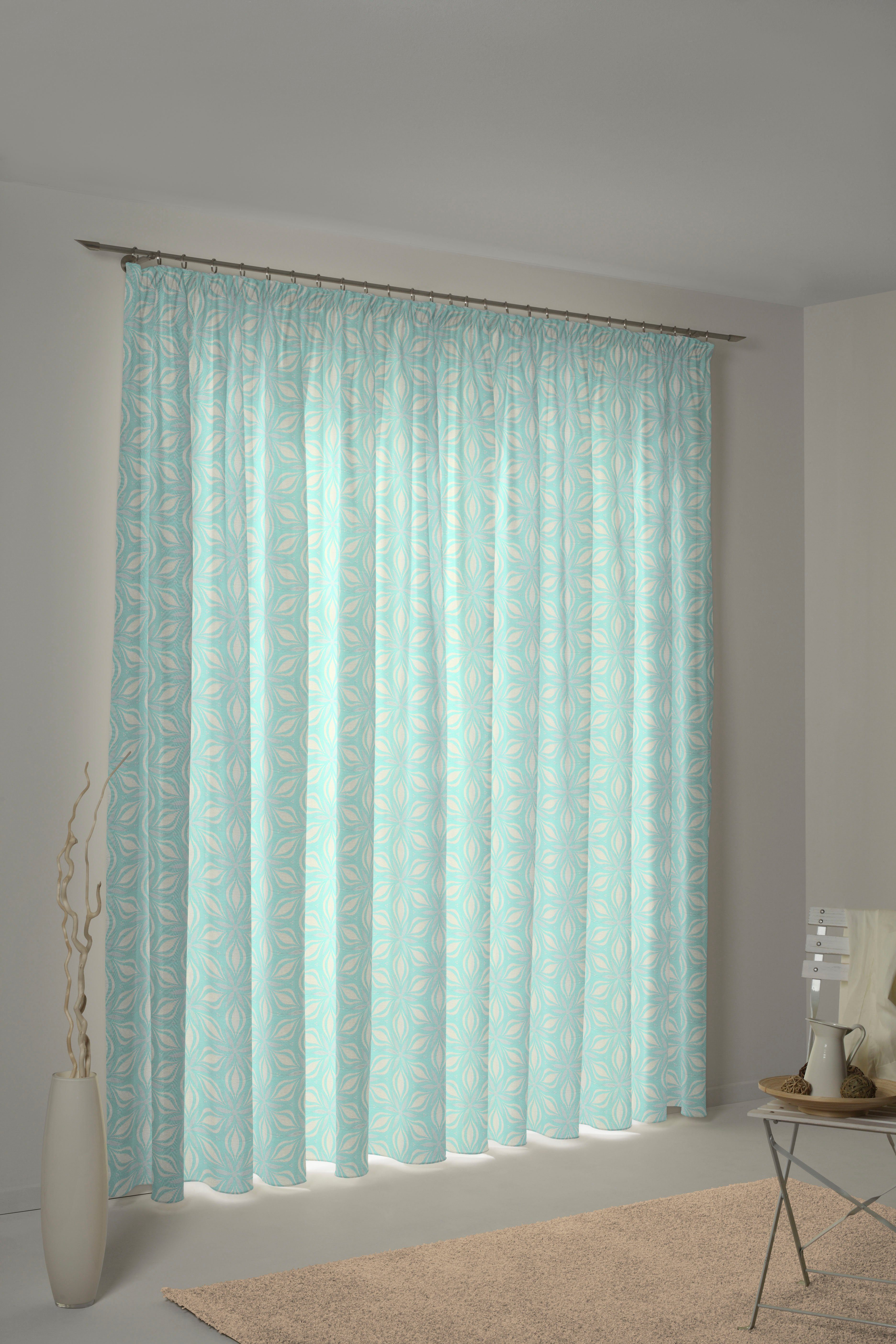 Adam Vorhang Retro Floret, Kräuselband (1 günstig online kaufen