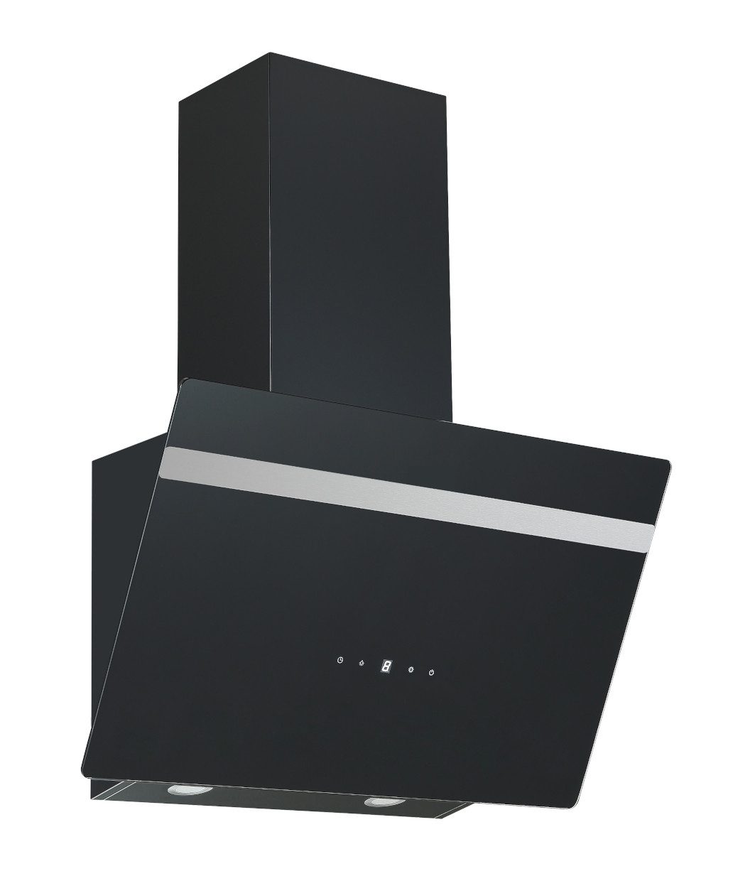 PKM Kaminhaube PKM Dunstabzugshaube S20-60ABTH, schwarz Serie 50855 PKM Dunstabzugshaube S20-60ABTH, schwarz, Timer, Display mit Touch Control