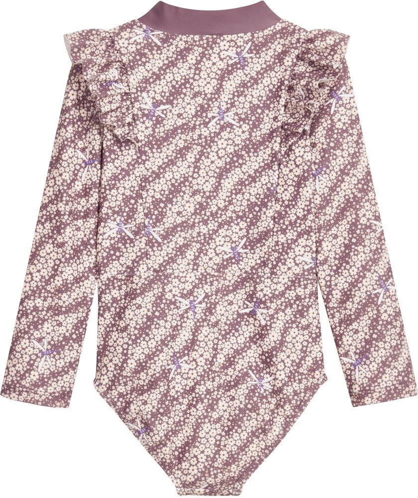 Playshoes Badeanzug Uv-Schutz Badeanzug Blümchen Langarm