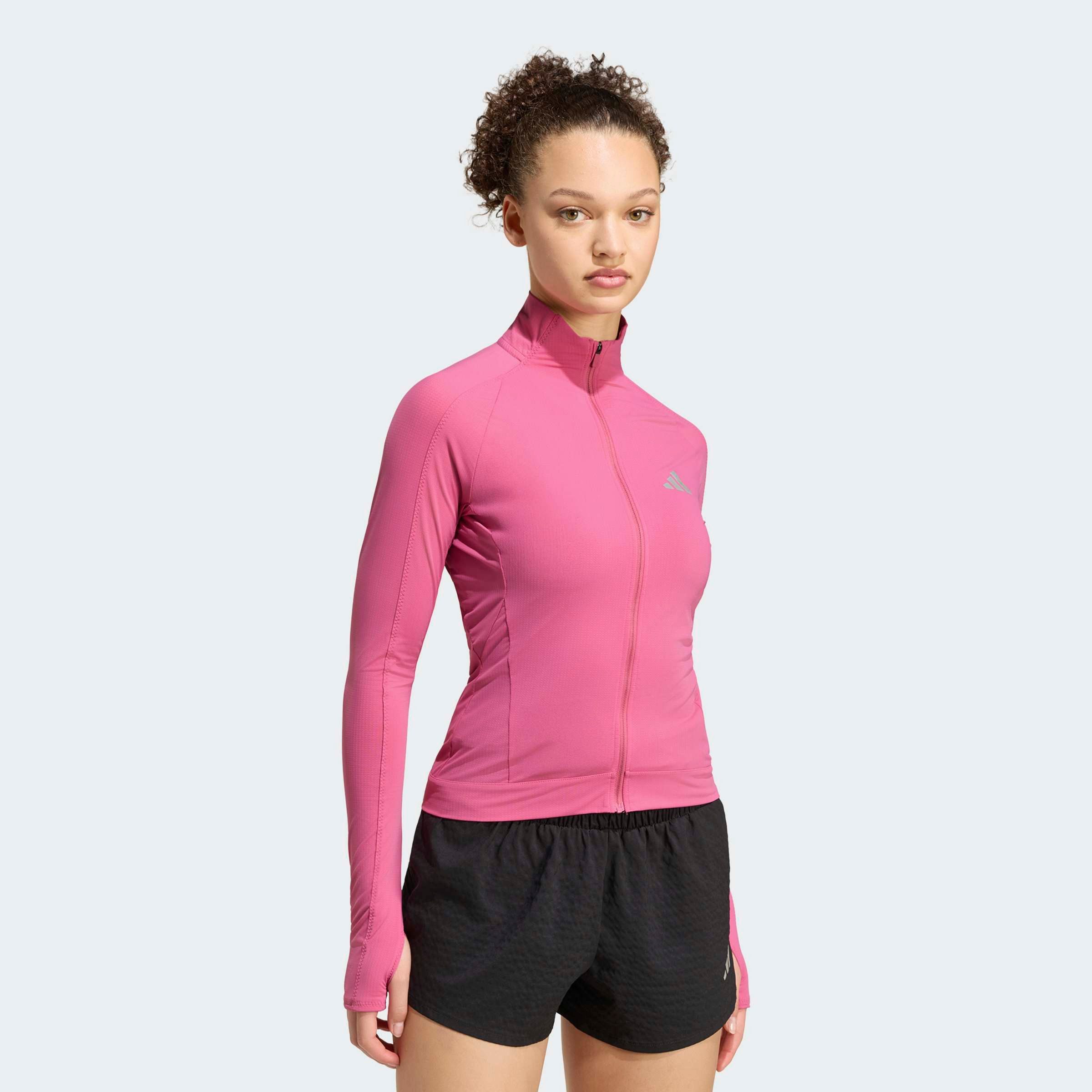 adidas Performance Laufjacke ADI365 SEASONAL WOMENS mit Reißverschluss, für Laufen, aus Kunstfaser