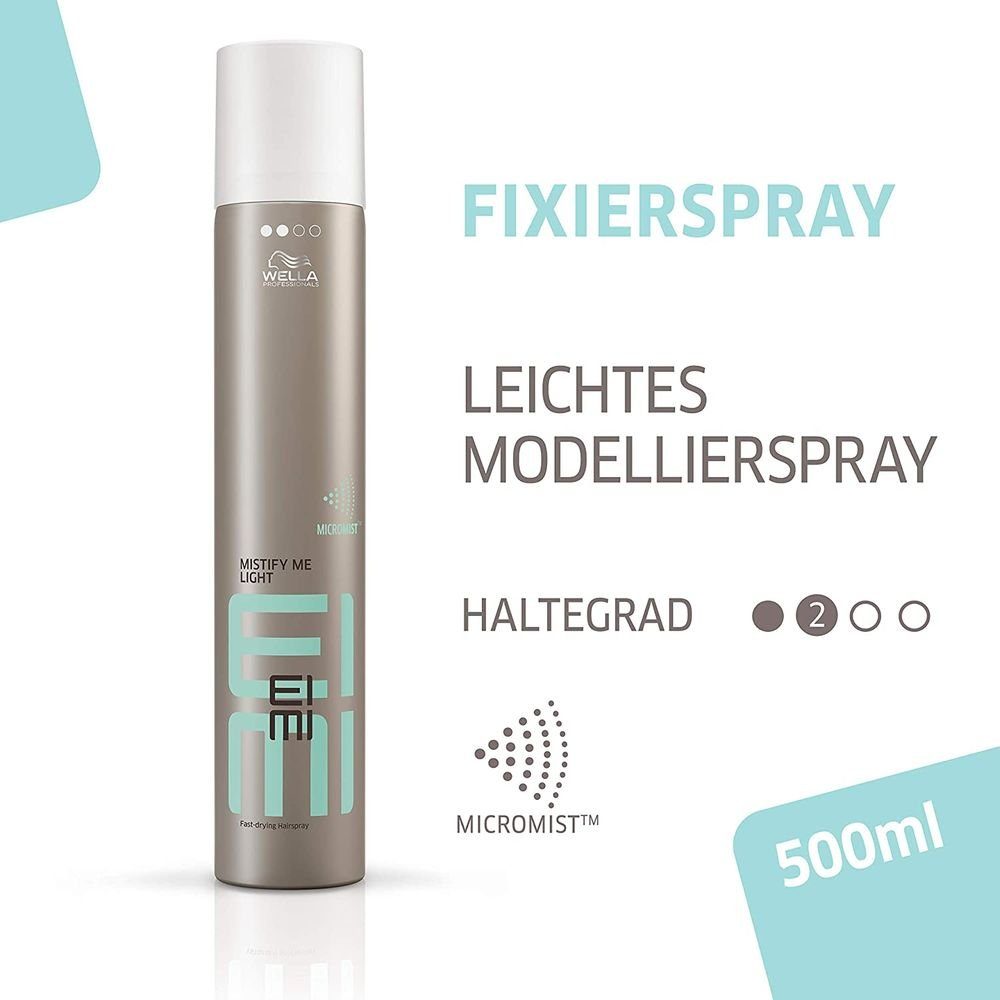 Light Wella Mistify Haarpflege-Spray 500ml Professionals EIMI Me
