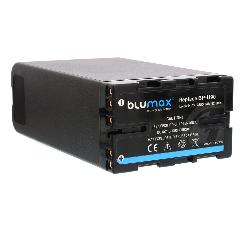 Blumax Akku passend für Sony BP-U90 7800 mAh (14,4V) Kamera-Akku