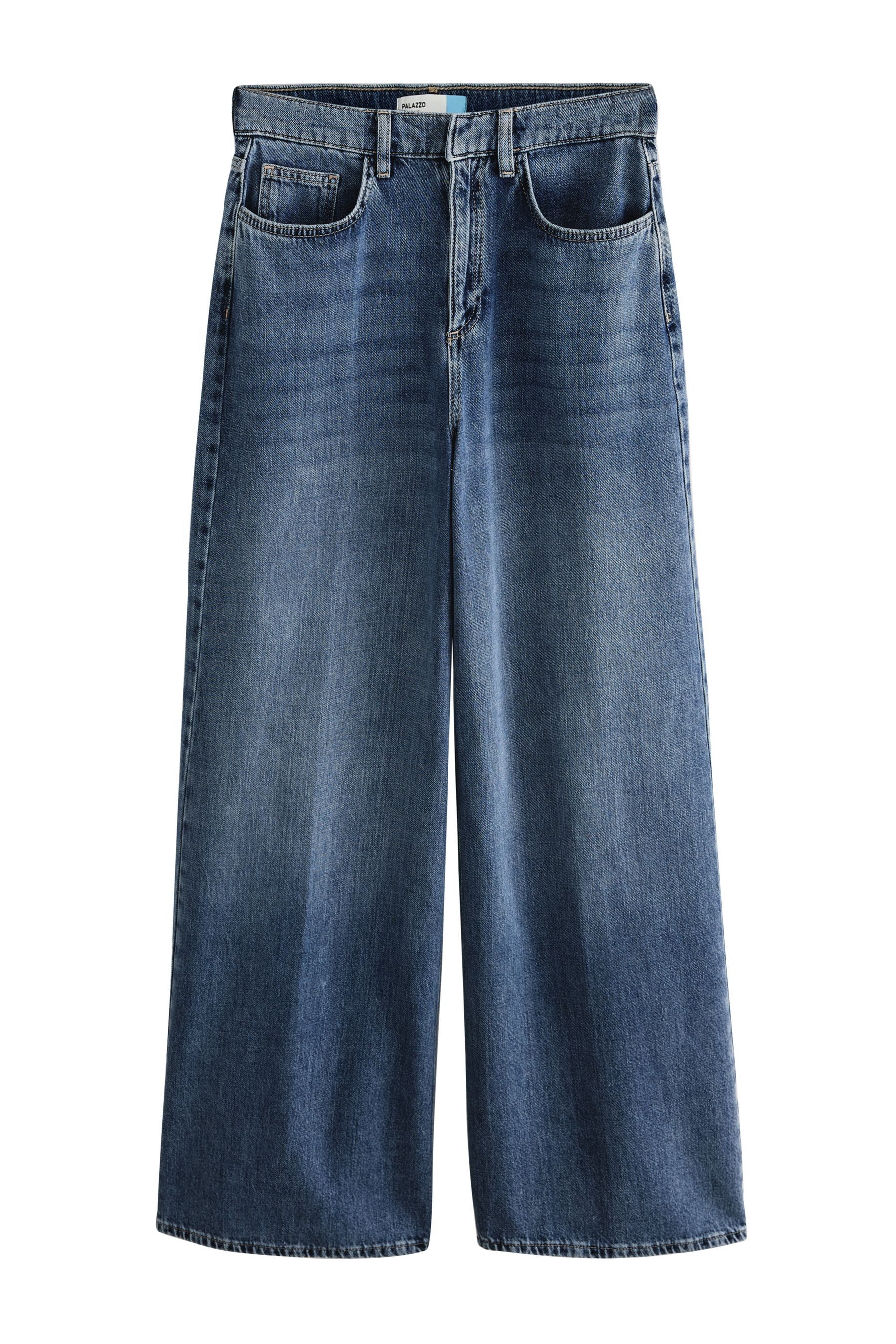 Next Weite Jeans Weite, elegante Palazzojeans (1-tlg)
