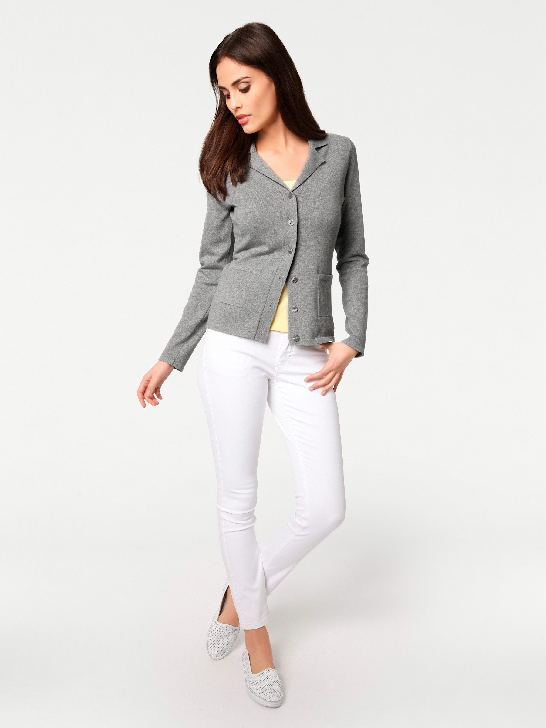 heine Strickjacke Feinstrickjacke günstig online kaufen